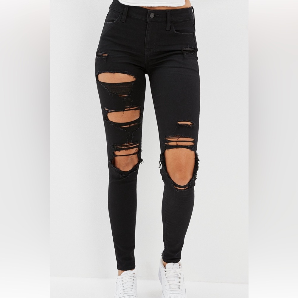 AE Dream Ripped Low Rise Jeggings
